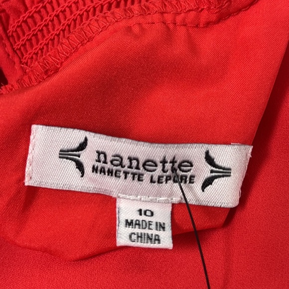 Nanette Lepore Saffron Sun Dress Ladies Size 10 - Picture 8 of 11